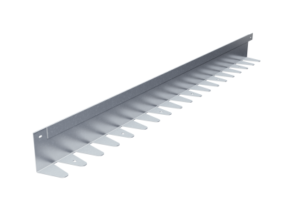 Бордюр Gidrolica Line Steel (Лайн Стил) L-образный из оцинкованной стали 1200х80х70х1,5мм