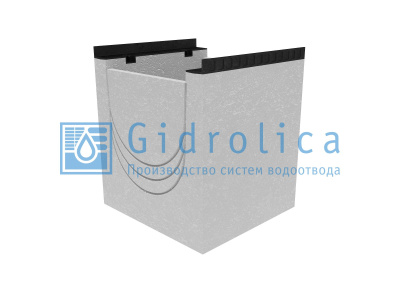 Пескоулавливающий колодец бетонный (СО-400мм), верхняя часть с чугунной насадкой ПКП 50.54(40). 60 - BGM