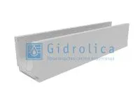 Лоток водоотводный бетонный коробчатый (СО-150мм), с уклоном 0,5%  КUу 100.21,3 (15).22(18)-BGU№ 6