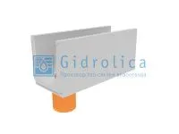 Лоток водоотводный бетонный коробчатый (СО-300мм), с водосливом КUв 100.39,4(30).44,5(37,5) - BGU, № 10-0