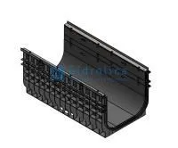 Лоток водоотводный Gidrolica Super ЛВ -50.55.48 - пластиковый, кл. Е600