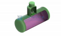 Химстойкая емкость Gidrolica Tank Chemical (Танк Кемикал)/горизонтальный вариант/2940х7900мм