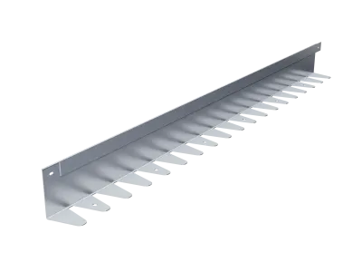 Бордюр Gidrolica Line Steel (Лайн Стил) L-образный из оцинкованной стали 1200х80х70х1,5мм