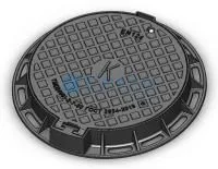 Люк чугунный Gidrolica Street ТМ(Д400)-2-60 ("К", канализационная шахта)