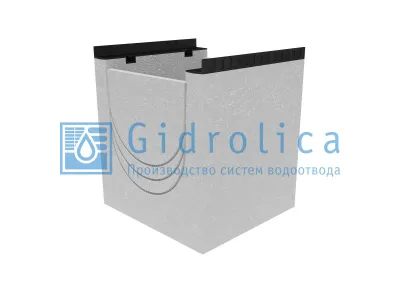 Пескоулавливающий колодец бетонный (СО-400мм), верхняя часть с чугунной насадкой ПКП 50.54(40). 60 - BGM