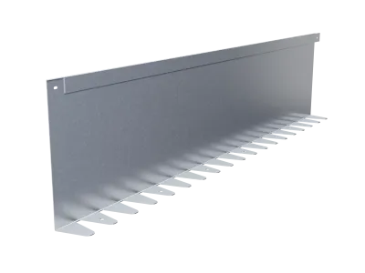 Бордюр Gidrolica Line Steel (Лайн Стил) L-образный из оцинкованной стали 1200х280х70х1,5мм